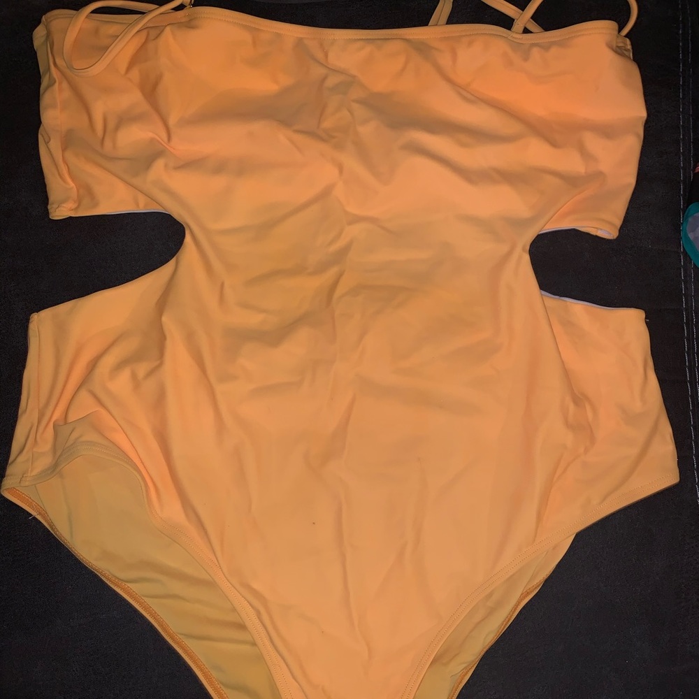 Yellow banduea one piece